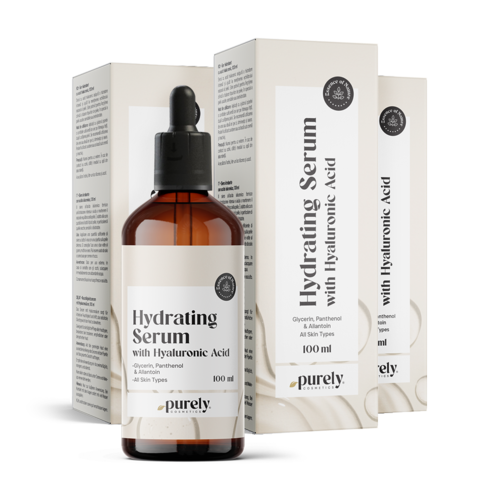 3x Hydratačné sérum s kyselinou hyalurónovou, spolu 300 ml