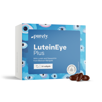 LuteinEye Plus – komplex s luteínom a zeaxantínom, 30 mäkkých kapsúl