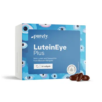 LuteinEye Plus – komplex s luteínom a zeaxantínom, 30 mäkkých kapsúl