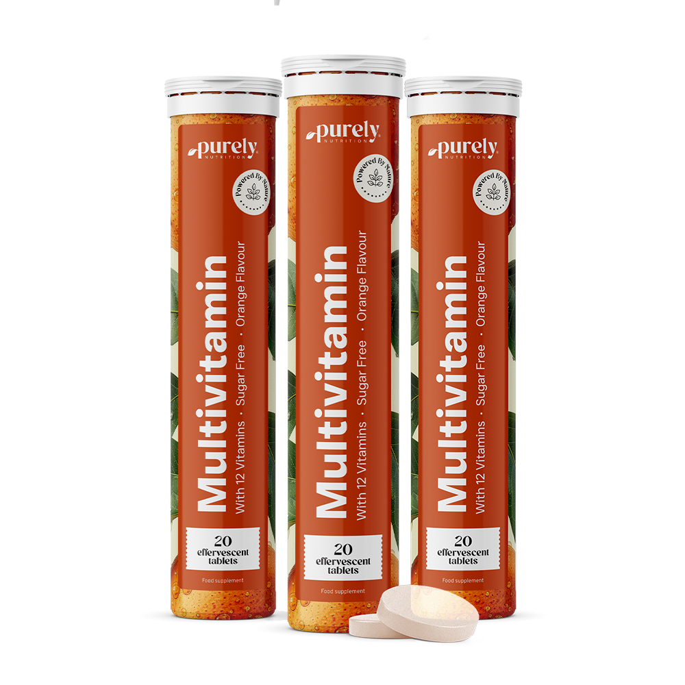 Multivitamíny šumivé tablety.