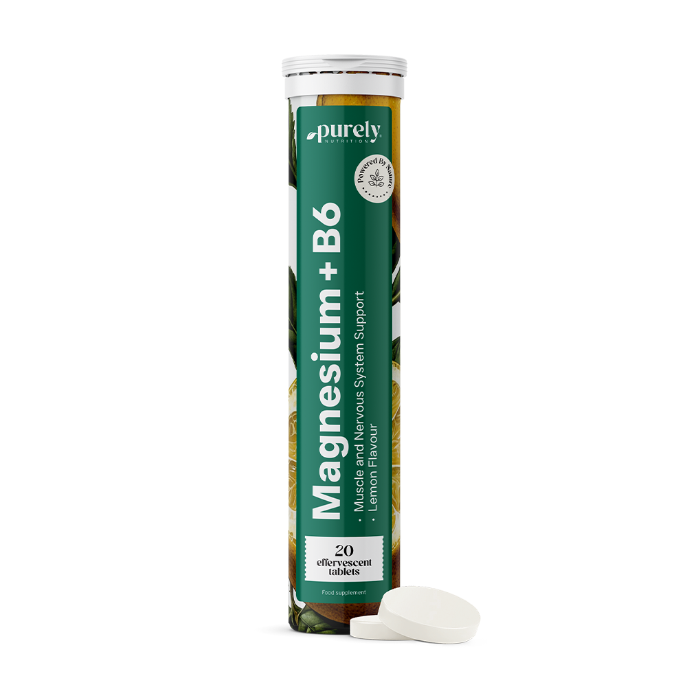 Hoľčík + vitamín B6 - šumivé tablety.