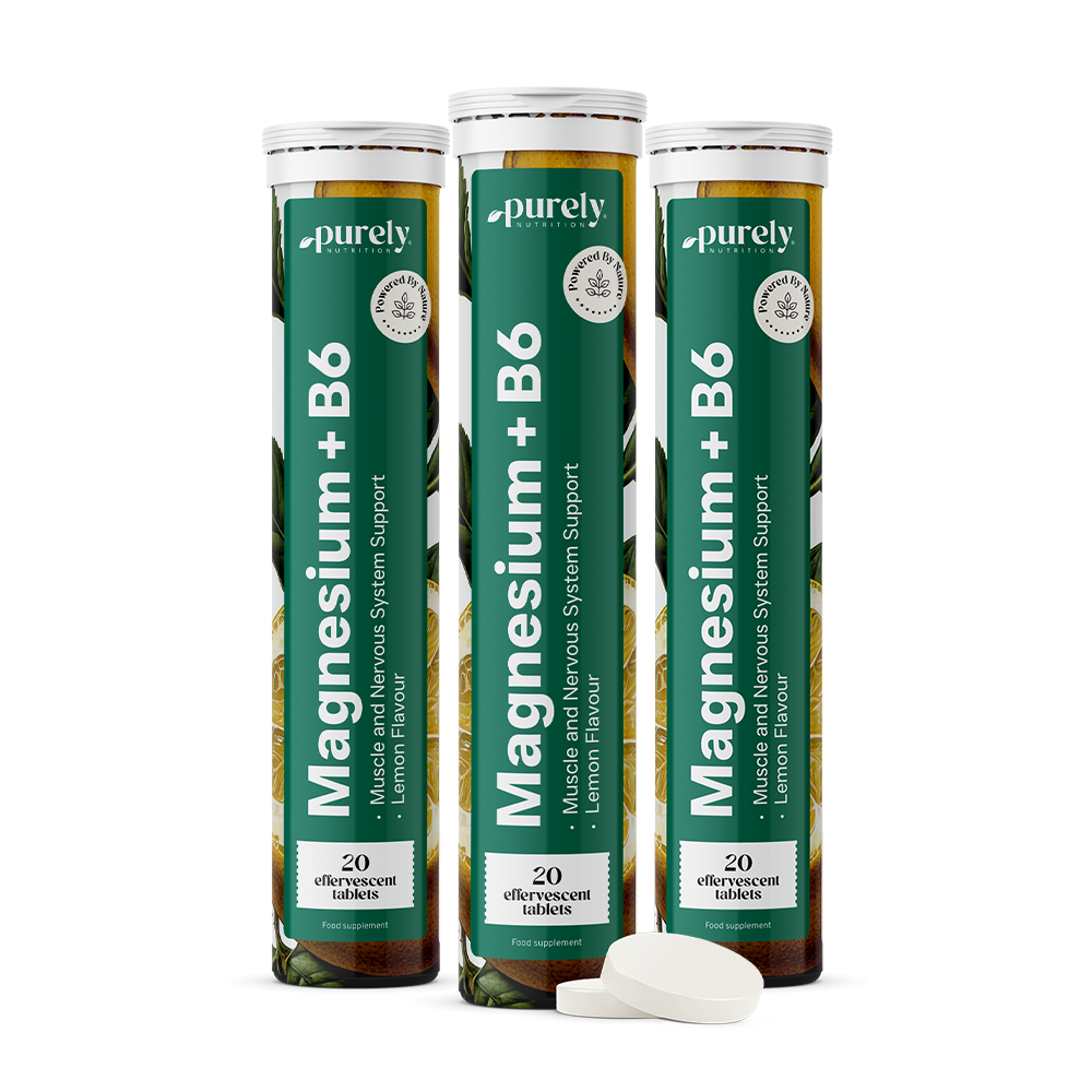 Hoľčík + vitamín B6 - šumivé tablety.